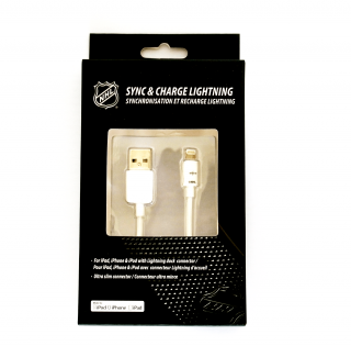 NHL lightning datový / nabíjecí USB kabel pro iPhone / MFI - Washington Capitals LGX-11222