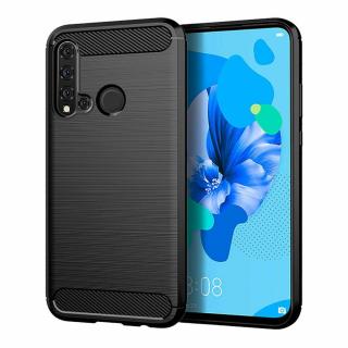 Pouzdro Carbon Case pro Huawei P20 Lite 2019 / Nova 5i černé