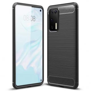 Pouzdro Carbon Case pro Huawei P40 PRO černé