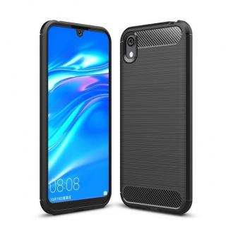 Pouzdro Carbon Case pro Huawei Y5 2019 černé