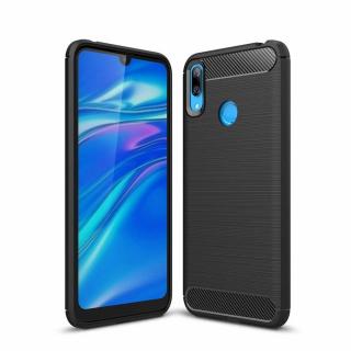 Pouzdro Carbon Case pro Huawei Y6 2019 černé