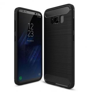 Pouzdro Carbon Case pro Samsung G955 Galaxy S8 Plus černé