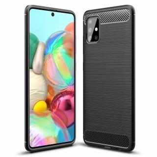 Pouzdro Carbon Case pro Samsung Galaxy A51 černé