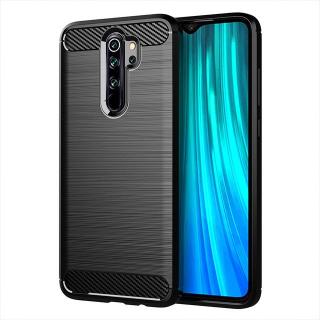 Pouzdro Carbon Case pro Xiaomi RedMi NOTE 8 Pro černé