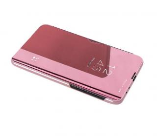 Pouzdro Clear View pro Samsung G988 Galaxy S20 Ultra růžové