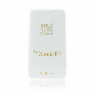 Pouzdro FITTY Ultra Tenké 0,3mm Sony Xperia E1 transparentní