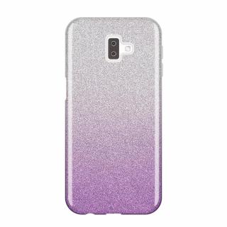 Pouzdro Glitter Case pro Samsung J610 Galaxy J6 Plus 2018 fialové