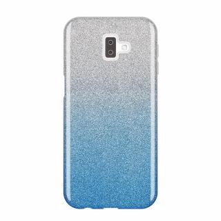 Pouzdro Glitter Case pro Samsung J610 Galaxy J6 Plus 2018 modré