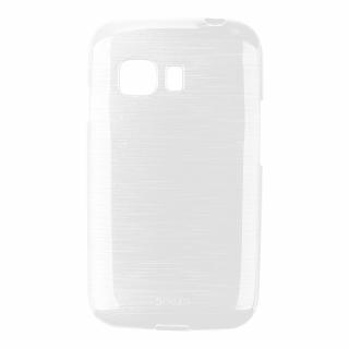 Pouzdro JELLY Case Metalic Samsung G130 Galaxy Young2 bílé