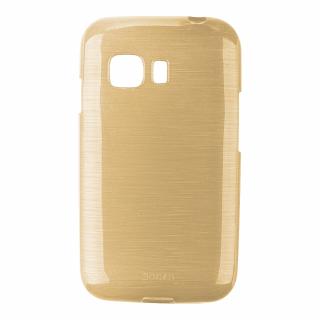 Pouzdro JELLY Case Metalic Samsung G130 Galaxy Young2 zlaté
