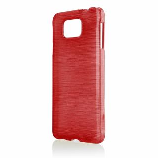 Pouzdro JELLY Case Metalic Samsung G850 Galaxy Alpha červené