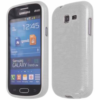 Pouzdro JELLY Case Metalic Samsung S7390 Galaxy Trend Lite bílé