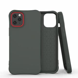 Pouzdro Soft Color Case pro iPhone 12 / 12 PRO tmavě zelené