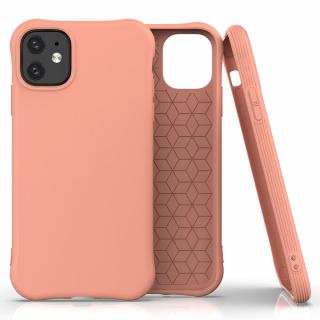 Pouzdro Soft Color Case pro iPhone 12 Mini oranžové