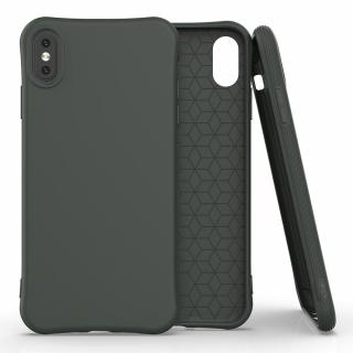 Pouzdro Soft Color Case pro iPhone Xs MAX tmavě zelené