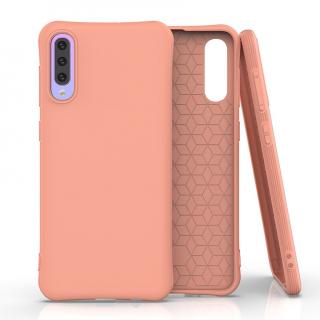 Pouzdro Soft Color Case pro Samsung Galaxy A70 oranžové