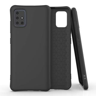 Pouzdro Soft Color Case pro Samsung Galaxy A71 černé