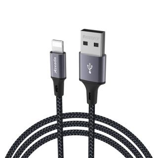 Proda PD-B52i Azeada USB kabel pro Apple Lightning / 3A / 1m - šedý