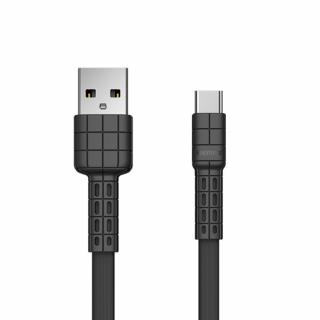 REMAX RC-116a Armor series USB datový / nabíjecí kabel USB-C černý 2,4A / 5V