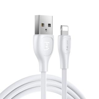 REMAX RC-160i USB kabel pro Apple iPhone / Lightning / 1m / 2,1A / bílý