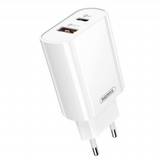 REMAX RP-U37 nabíječka s výstupe USB-C PD + USB / 18W / 3A / QC