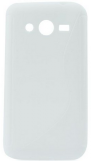 S Case pouzdro Samsung G386 Galaxy Core LTE white / bílé