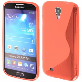 S Case pouzdro Samsung i9500, i9505 Galaxy S4 orange / oranžové