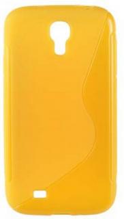 S Case pouzdro Samsung i9500, i9505 Galaxy S4 yellow / žluté