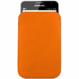 SAMSUNG EFC-1E1LOECSTD Galaxy Note pouzdro orange / oranžové (blister)