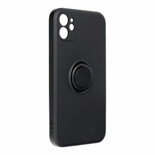 Silicone RING Case pouzdro 3v1 pro Apple iPhone 11 černé