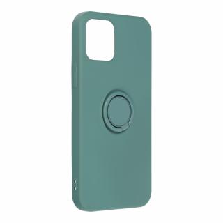 Silicone RING Case pouzdro 3v1 pro Apple iPhone 12 / 12 PRO (6,1 ) zelené