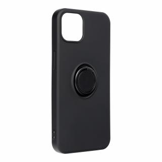 Silicone RING Case pouzdro 3v1 pro Apple iPhone 13 (6,1 ) černé