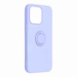 Silicone RING Case pouzdro 3v1 pro Apple iPhone 13 PRO (6,1 ) violet