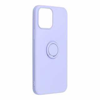 Silicone RING Case pouzdro 3v1 pro Apple iPhone 13 PRO MAX (6,7 ) violet