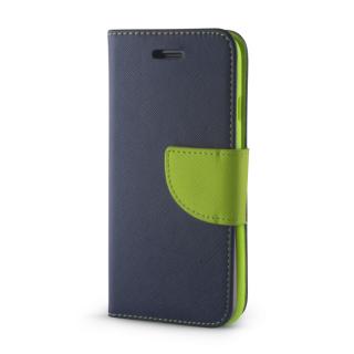 Smart Book pouzdro Samsung Galaxy A42 5G modrá / zelená (FAN EDITION)
