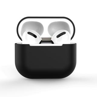 SOFT Silicone Case pouzdro pro Apple AirPods 3 black / černé