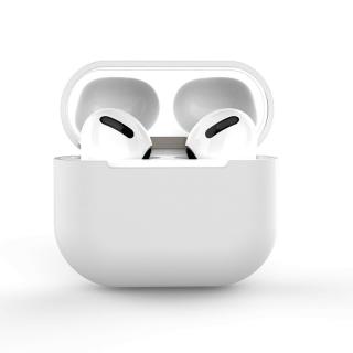 SOFT Silicone Case pouzdro pro Apple AirPods 3 white / bílé