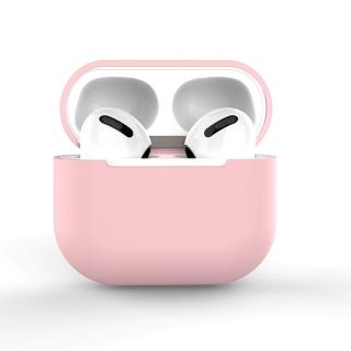 Soft Silicone Case pouzdro pro Apple AirPods PRO růžové