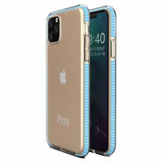 Spring Case TPU pouzdro pro Apple iPhone 11 PRO clear / light blue