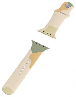 Strap Camo řemínek k Apple Watch 2/3/4/5/6/SE 38mm/40mm Camo / Beige / Green