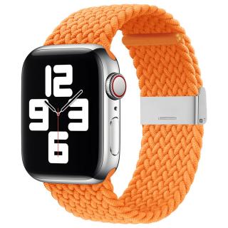 Strap Fabric řemínek k Apple Watch 2/3/4/5/6/SE 38mm/40mm orange