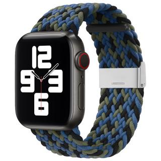 Strap Fabric řemínek k Apple Watch 2/3/4/5/6/SE 42mm/44mm blue / grey / black