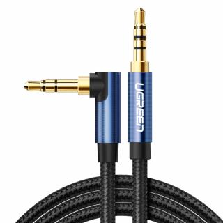 UGreen AV112 Aux kabel - 3,5mm jack / 3,5mm jack / 1,5m modrý