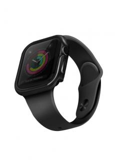 UNIQ Valencia pouzdro / kryt k Apple Watch 4/5/6/SE 40mm gunmetal grey