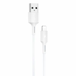 WK Design YouPin USB kabel pro Apple Lightning / 3A / 1m - bílý