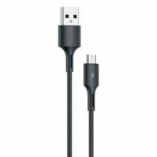 WK Design YouPin USB kabel pro Micro USB / 3A / 1m - černý