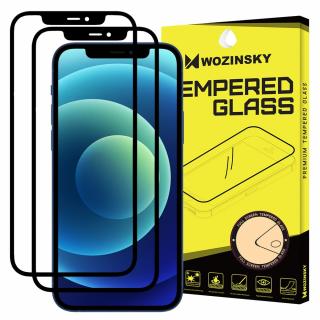 Wozinsky Full Glue 2x tvrzené sklo iPhone XR / iPhone 11 Case friendly černé 9111201915787
