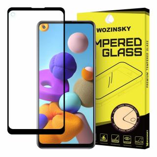 Wozinsky Full Glue tvrzené sklo Samsung A21S černé 9111201902374