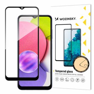 Wozinsky Full Glue tvrzené sklo Samsung Galaxy A03s černé 9145576238660