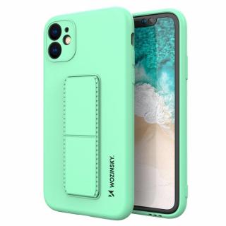 Wozinsky Kickstand Case pouzdro / kryt s opěrkou 3v1 pro Apple iPhone 11 mint